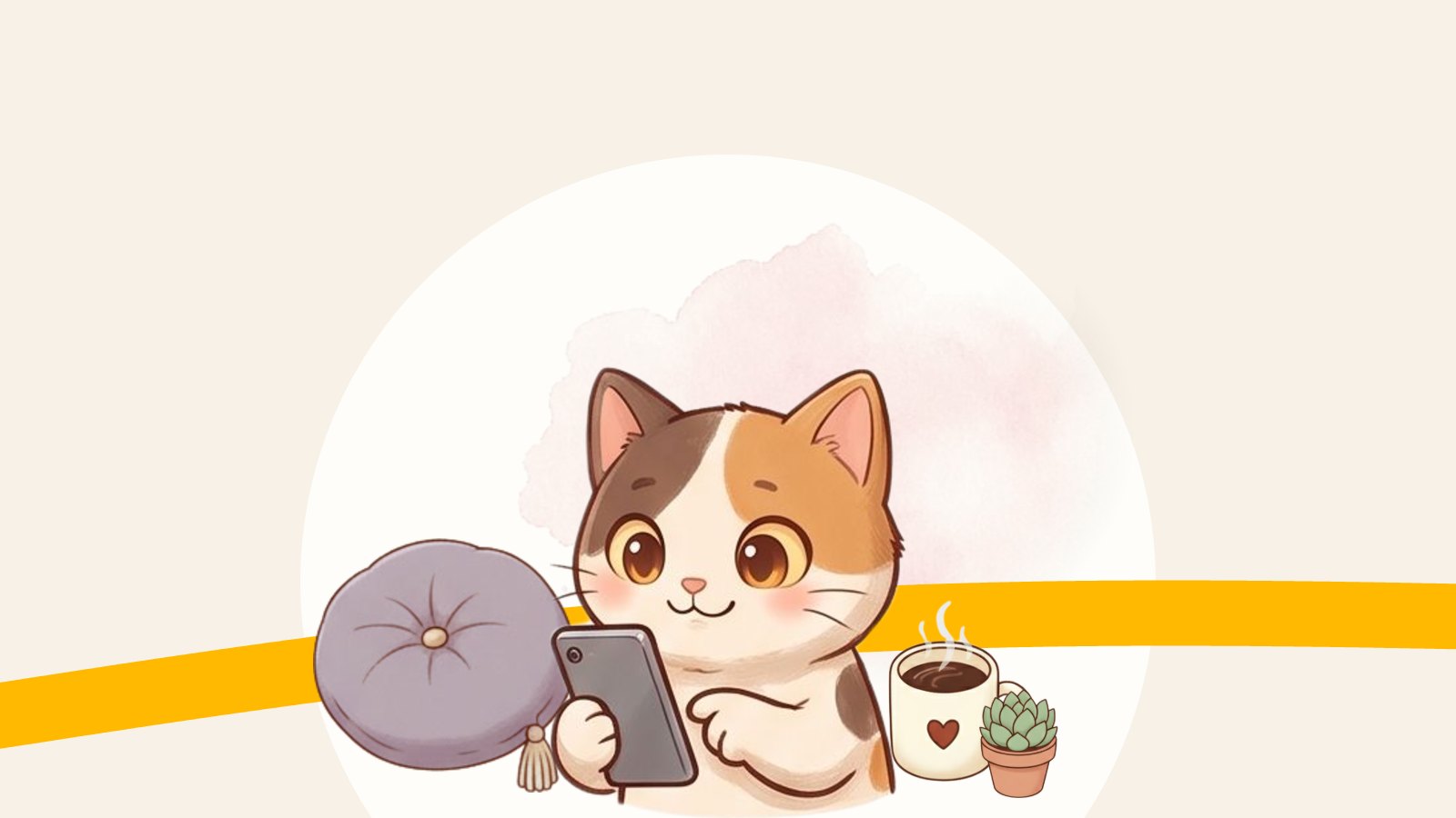 Meet Nook, Our Cat Mascot · And Download Her Telegram Stickers