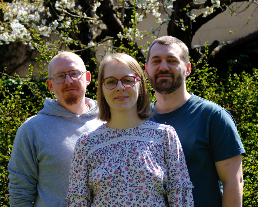 Natalia, Tomasz and Piotr